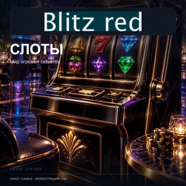 Слоты в Blitz Red: RTP каждого автомата виден в меню игры.