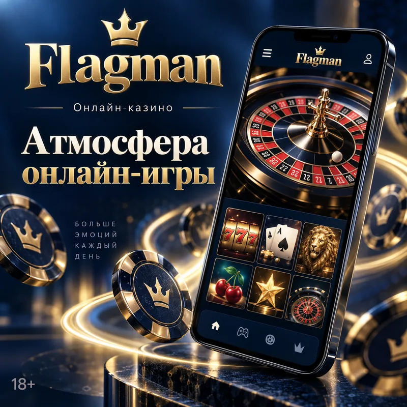 Промо-баннер Flagman. Иллюстрация, не снимок сайта.