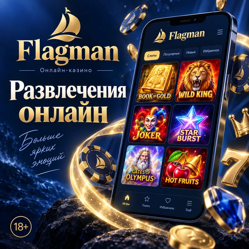 Промо-баннер Flagman. Иллюстрация, не снимок сайта.