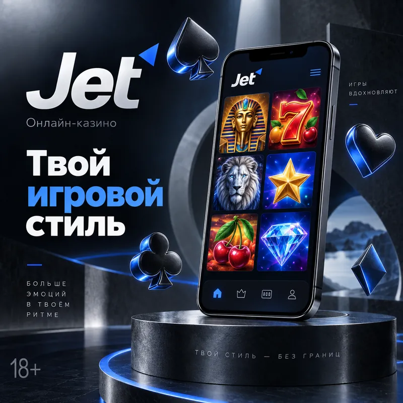 Промо-баннер Jet. Иллюстрация, не снимок сайта.