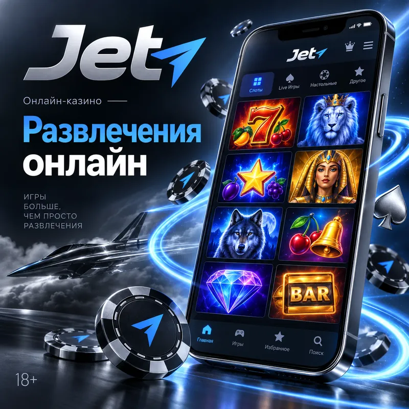 Промо-баннер Jet. Иллюстрация, не снимок сайта.