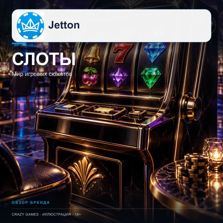 Слоты в JetTon: RTP каждого автомата виден в меню игры.