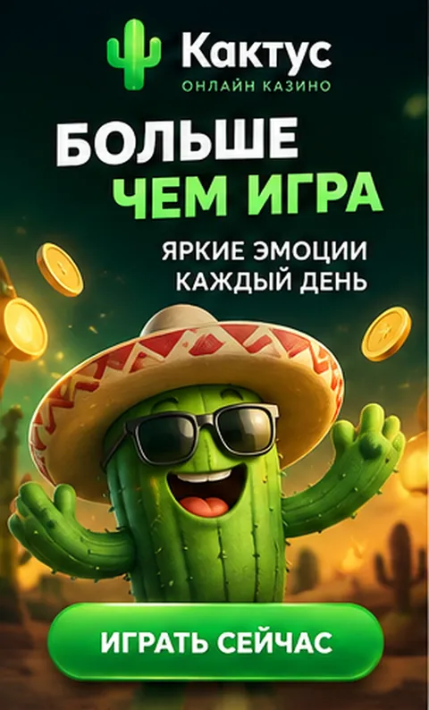 Live-казино Кактус: столы с живыми дилерами.