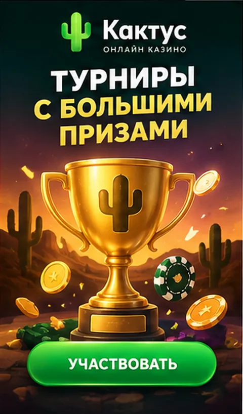Приветственное предложение Кактус. Перед активацией проверьте вейджер и максимальную ставку.