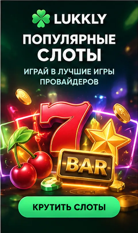 Слоты в Lukkly: RTP каждого автомата виден в меню игры.