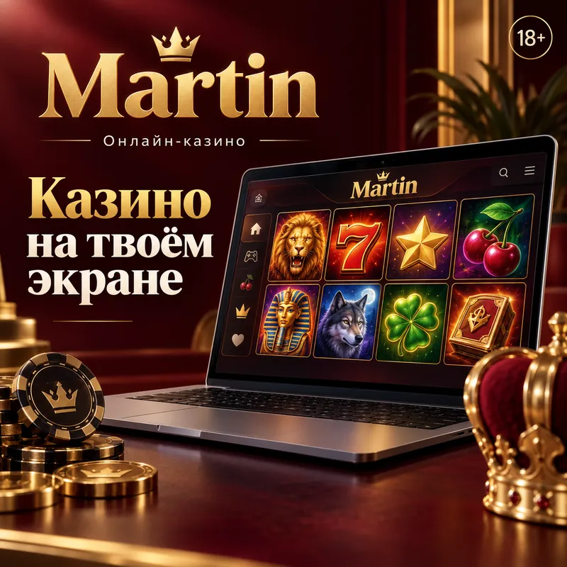 Промо-баннер Martin. Иллюстрация, не снимок сайта.