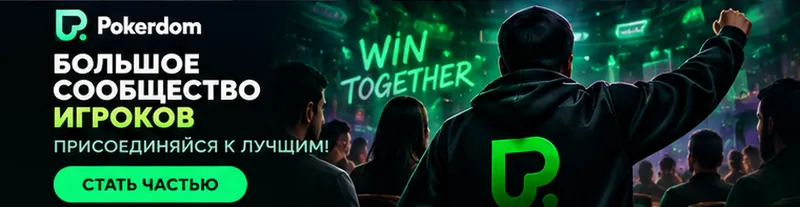 Промо-баннер Pokerdom. Иллюстрация, не снимок сайта.