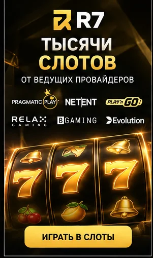 Слоты в R7: RTP каждого автомата виден в меню игры.