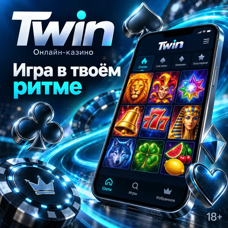 Промо-баннер Twin. Иллюстрация, не снимок сайта.